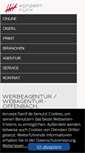 Mobile Screenshot of konzept-fuenf.de